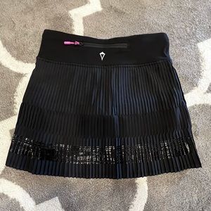 Ivivva by Lululemon Black Pleated Skirt w/Short 7
